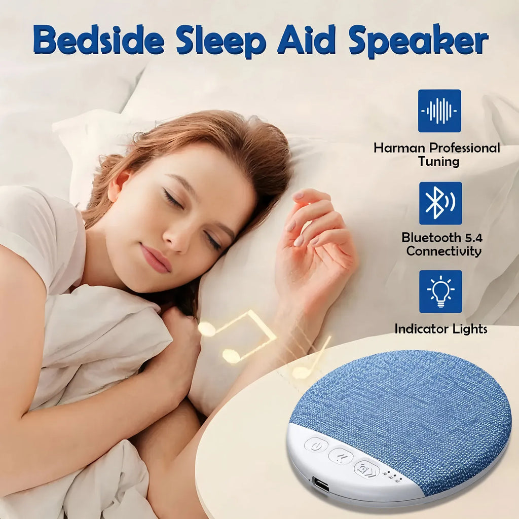Bedroom Pillow Speaker For Sleeping Multi-functional Bluetooth Music Audio With White Noise Immersive Sleep Perfect GIft