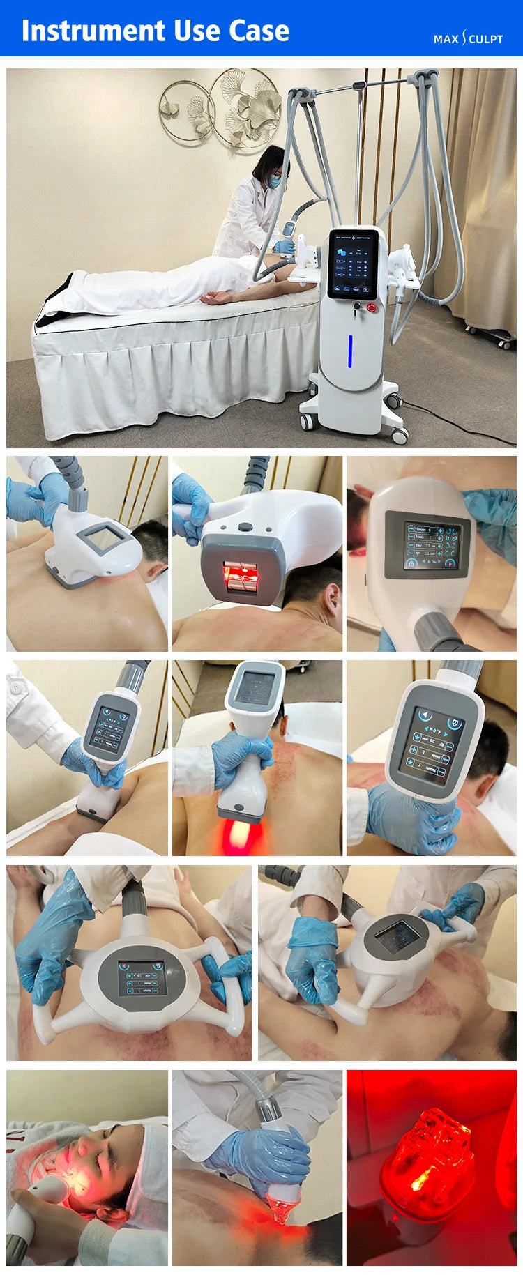 Body Shaping Cavitation Machine for Professional Slimming and Firming Body Shaping Massage Equipment Tidesmit