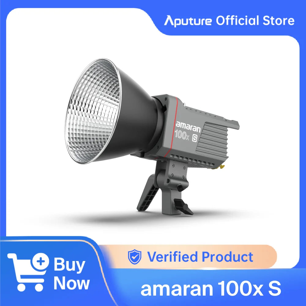 Amaran 100x S Bi-Color LED Video Light - 100W Content Creation Lighting Tidesmit