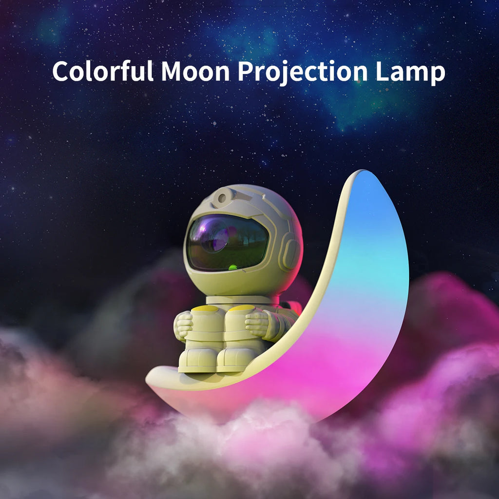 Astronaut Projector Light with Bluetooth Speaker, Stargate Design Tidesmit