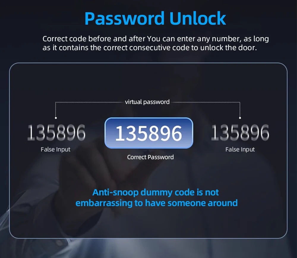 RAYKUBE 21-language Voice Camera Palm Vein Smart Fingerprint Lock Face Recognition Digital Lock With Video Call P85