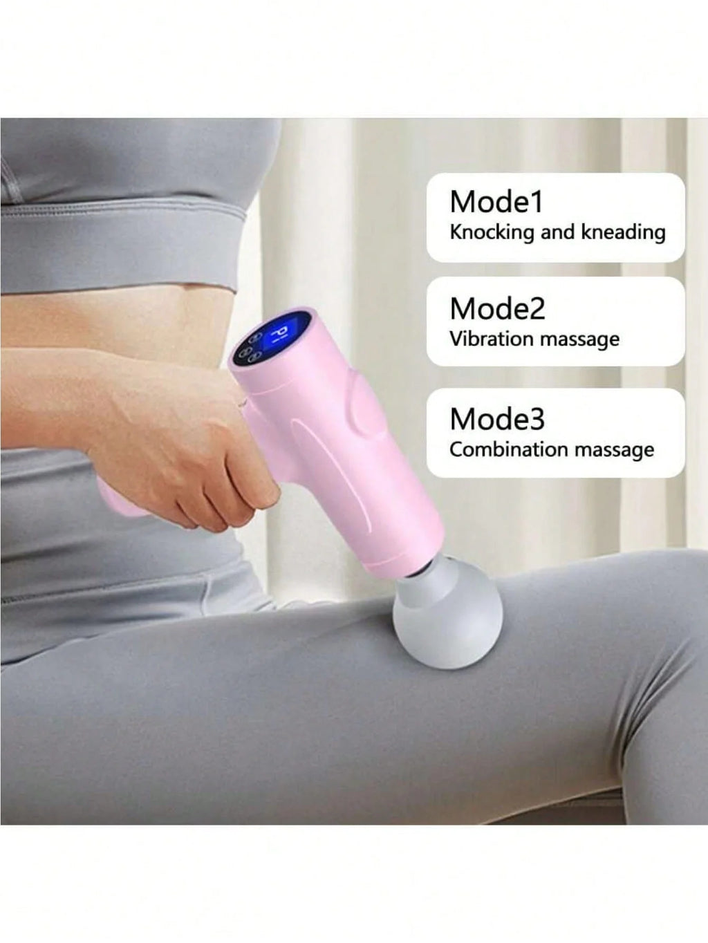 Fascia Gun Deep Tissue Muscle Massager - Rechargeable Recovery Tool Fascia Gun Tidesmit
