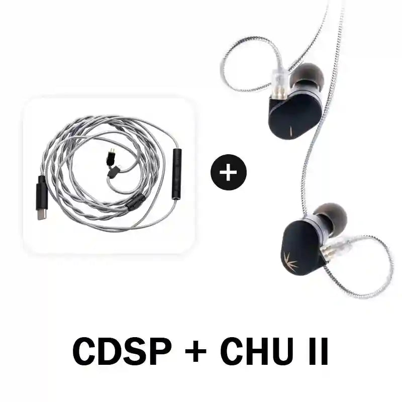 Moondrop Chu II In-Ear Monitors - High Fidelity Dynamic Driver IEMs CHU II-CDSP Tidesmit