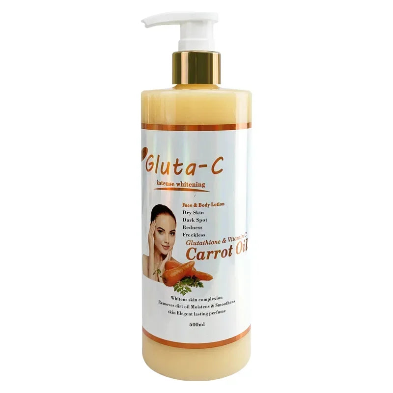 500ml Glutamate Body Cream Vitamin VC Moisturizing Lotion Skin Whitening Nicotinamide Anti Wrinkles Body Lotion