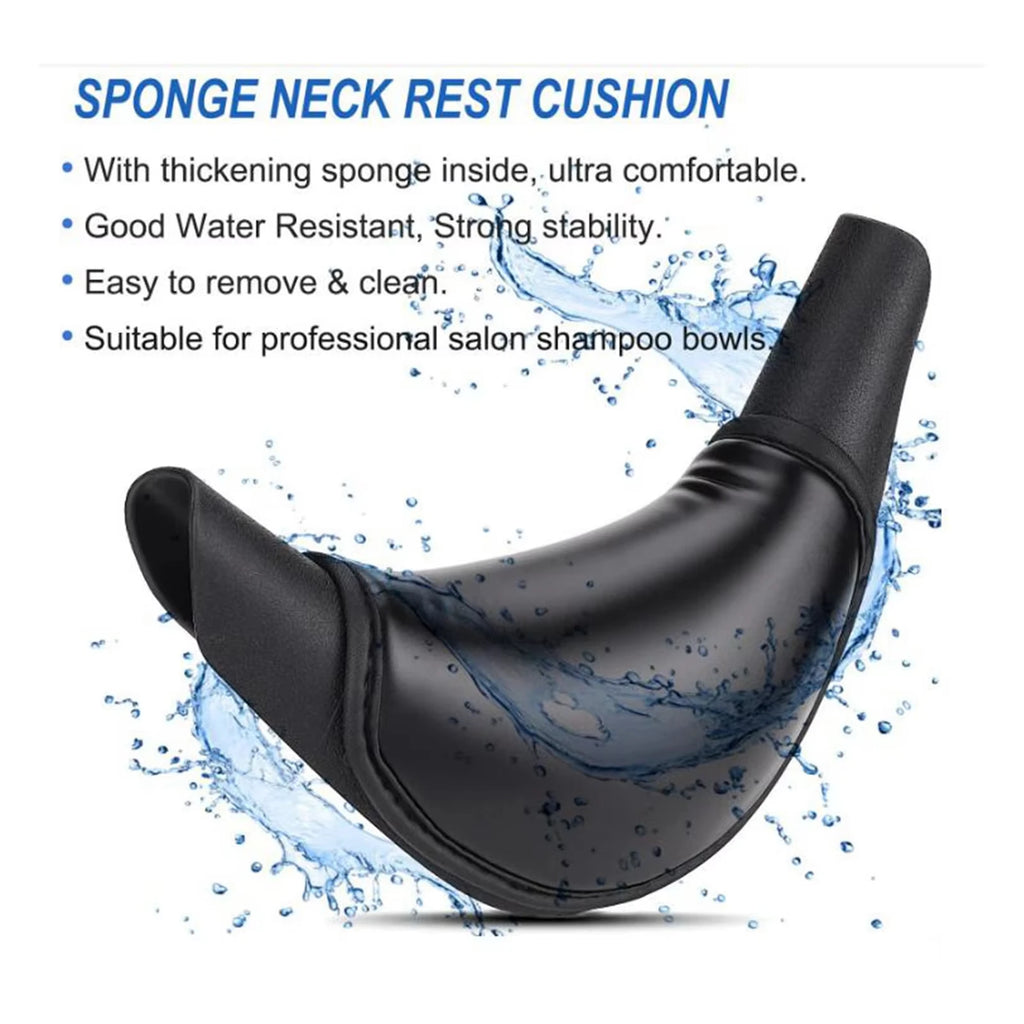 Silicone Hair Washing Neck Rest Cushion - Ergonomic Salon Support Pad Massage Chairs Tidesmit