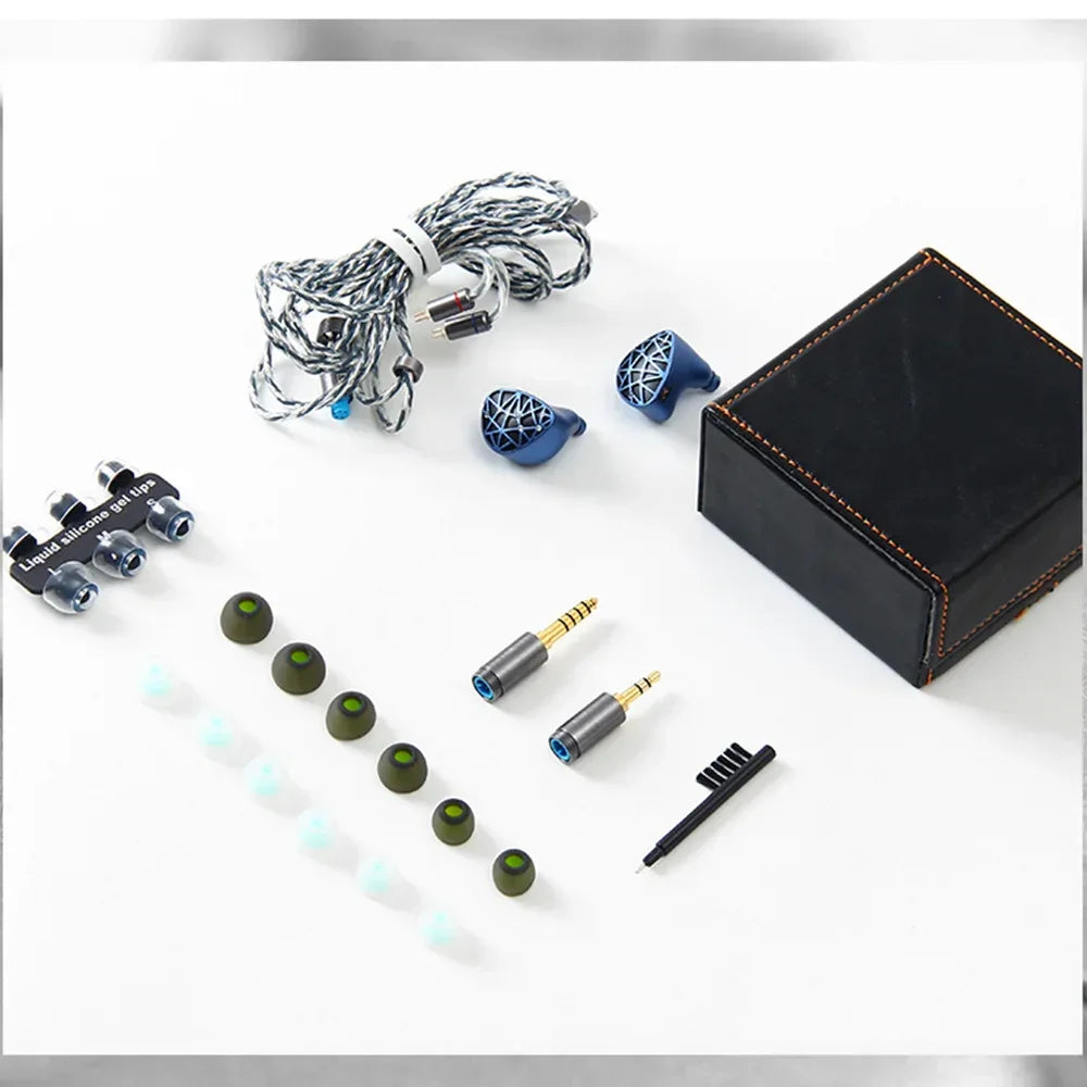 Sound Rhyme SR10 Hybrid IEMs | 10-Driver HiFi Wired Earphones | Tidesmit Tidesmit
