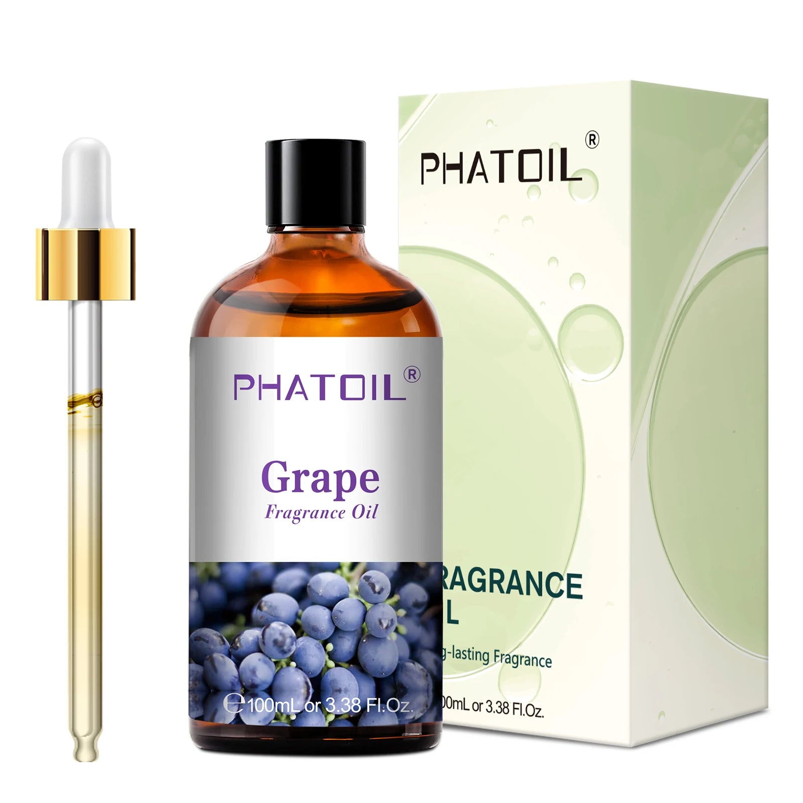 PHATOIL 100ml Fragrance Oil Cherry Coconut & Vanilla Mango Watermelon Strawberry Aromatherapy Oils For Diffuser Candle Making