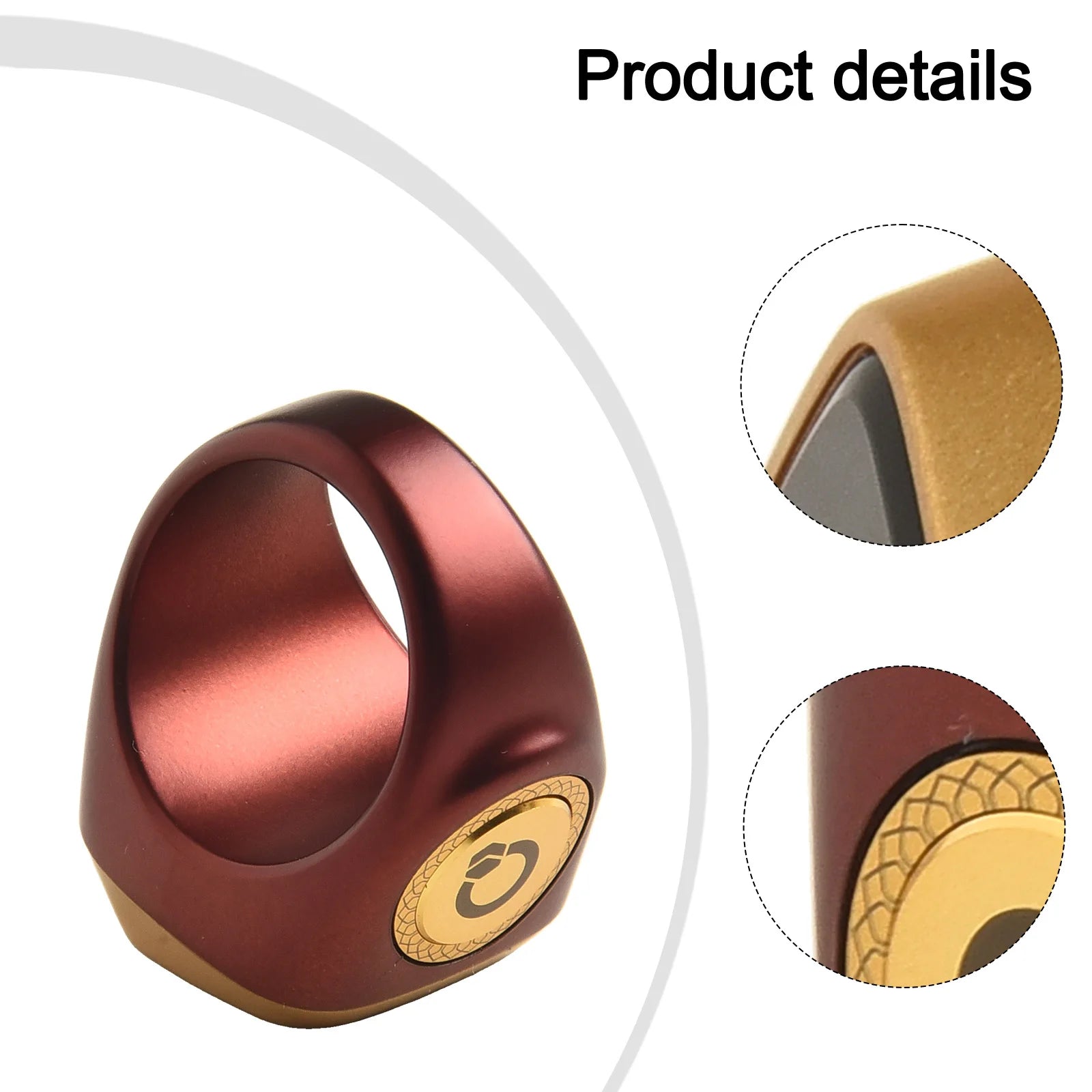 Smart Zikr Ring Counter Waterproof Health Monitor by Tidesmit Tidesmit