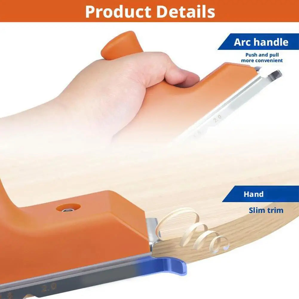Right Angle/arc Universal Trimming Knife Woodworking 3-in-1 Edge Deburring Scraper Precision Wood Board Mini Chamferer Tools