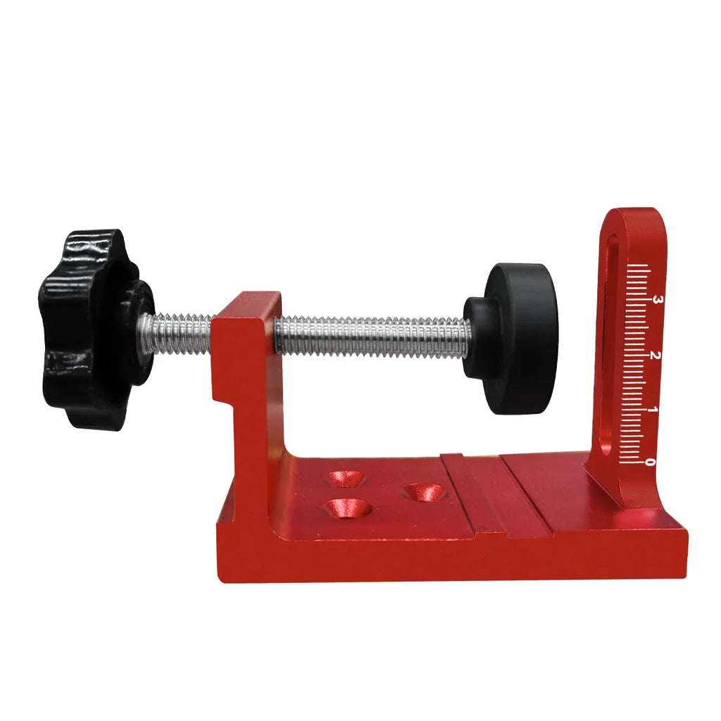 Aluminum Alloy Pocket Hole Jig Kit, Woodworking Oblique Hole Locator with 9mm Drill Bit, Adjustable Pocket Hole Carpentry Tool