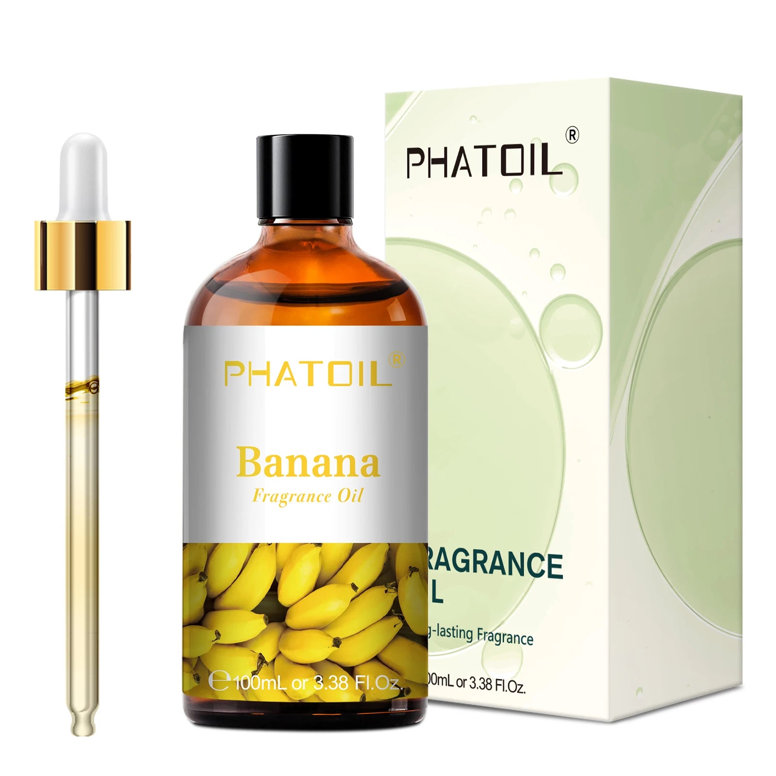 PHATOIL Fruit Fragrance Oils Coconut & Vanilla Lime Mango Strawberry Banana 100ml Aromatherapy Fragrance Oils For Diffuser