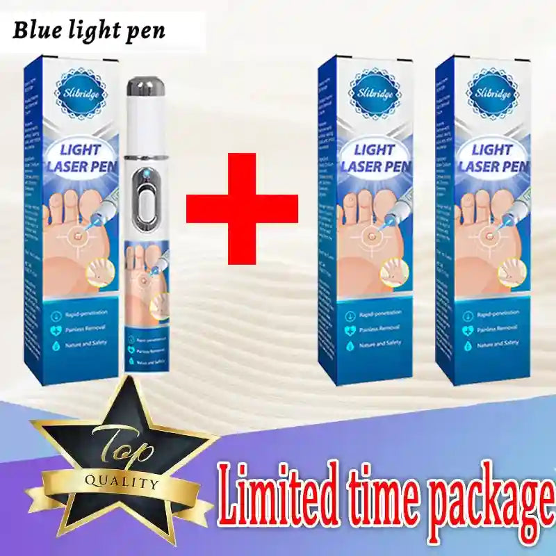 Wart Removal Pen for Skin Tags - Precise Face and Body Treatment Massage Roller 1pc with 2bottle Tidesmit