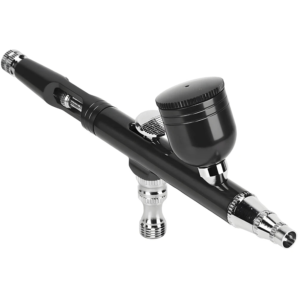 Podofo Dual Action Airbrush Kit Pneumatic Spray Gun for Nail Art Tattoo Painting Car Paint Spraying Tool