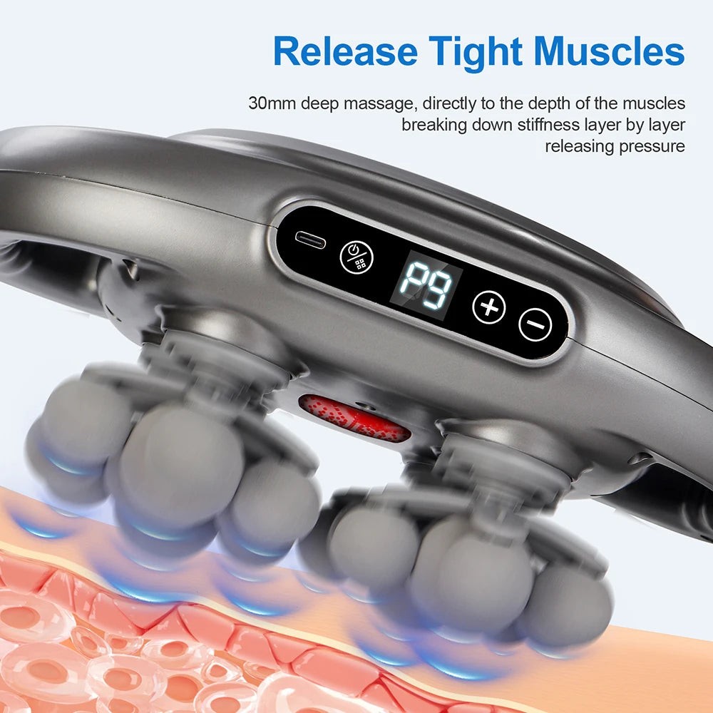 Deep Tissue Electric Massager - Professional Muscle Recovery Device Body Shaping Massage Equipment Tidesmit