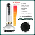 Electric Cupping Massager with Infrared Heat for Targeted Muscle Recovery Relaxation Treatment A12-white China Mainland