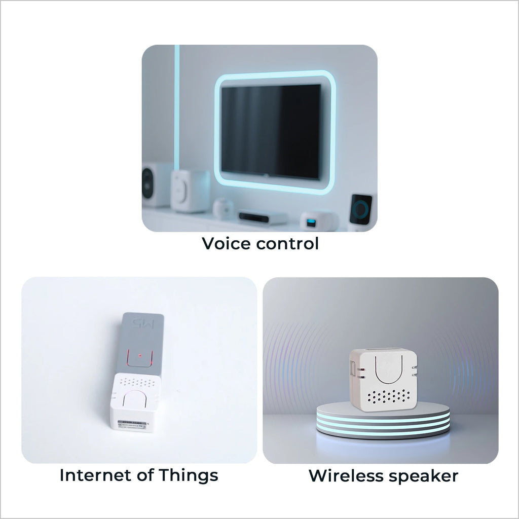 M5Stack Official ATOM Voice ESP32 Smart Speaker Development Kit