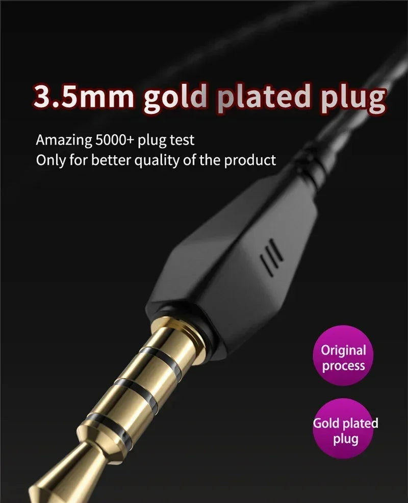Tidesmit 6 Dynamic Driver Hi-Fi Wired Earbuds with Microphone Tidesmit