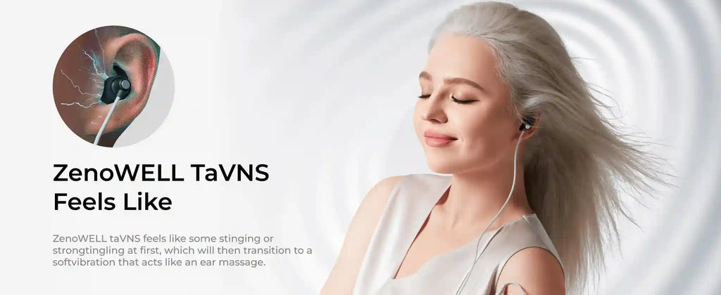 Vagus Nerve Stimulator for Sleep and Headache Relief - Tidesmit Back Massage Instrument Tidesmit