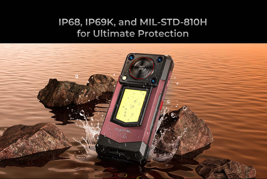 Oukitel WP56 5G Rugged Smartphone 12GB+512GB 45W Android15 Mobile Phone 16000mAh 6.78"FHD+ 108MP Camera 120Hz oukitel Cell Phone