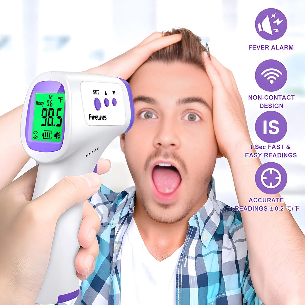 Medical Digital Infrared Forehead Thermometer Electronic Temperature Meter For Baby Thermometer Forehead Non-Contact Termometro