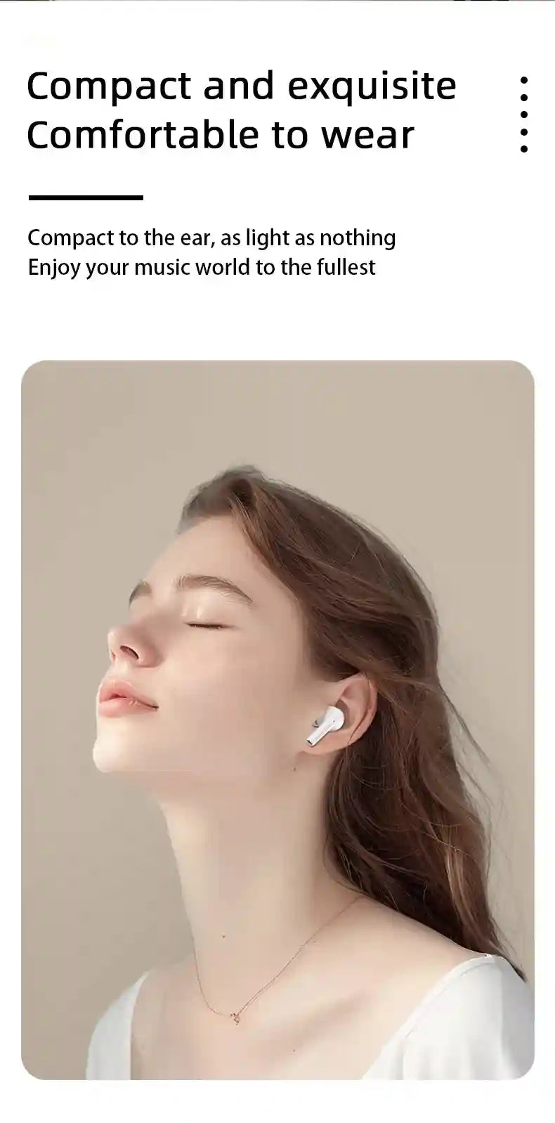 Tidesmit Wireless Bluetooth Earbuds with Active Noise Cancellation Tidesmit