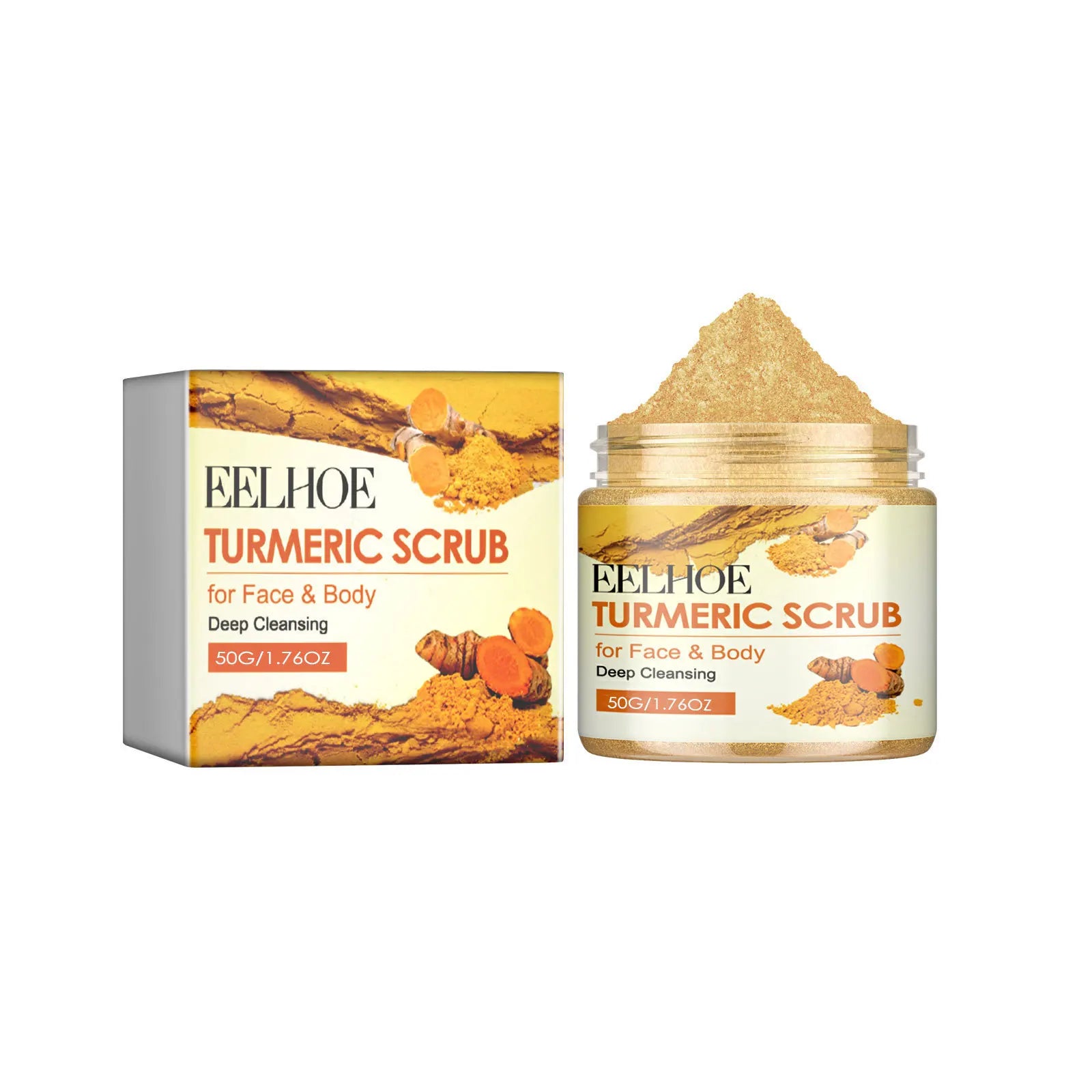 Turmeric Exfoliating Scrub for Natural Skin Radiance - 50g Tidesmit Scrubs Treatments 50g Boxed Tidesmit