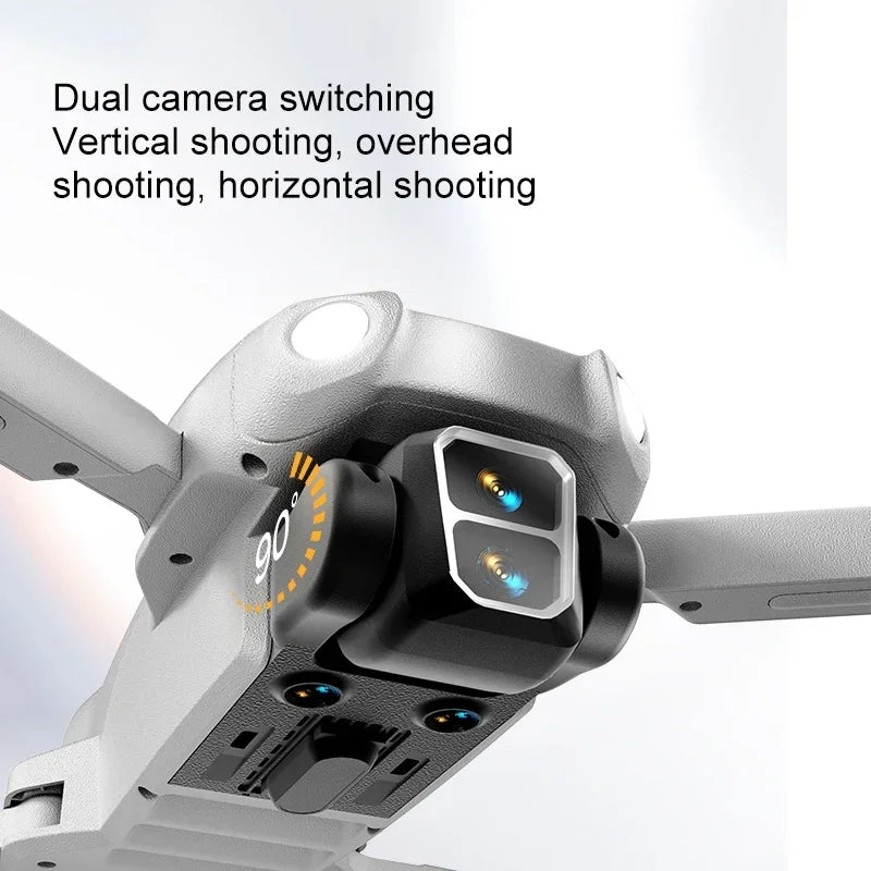 4K Camera Drone with Obstacle Avoidance - Brushless Motor Foldable Design Tidesmit