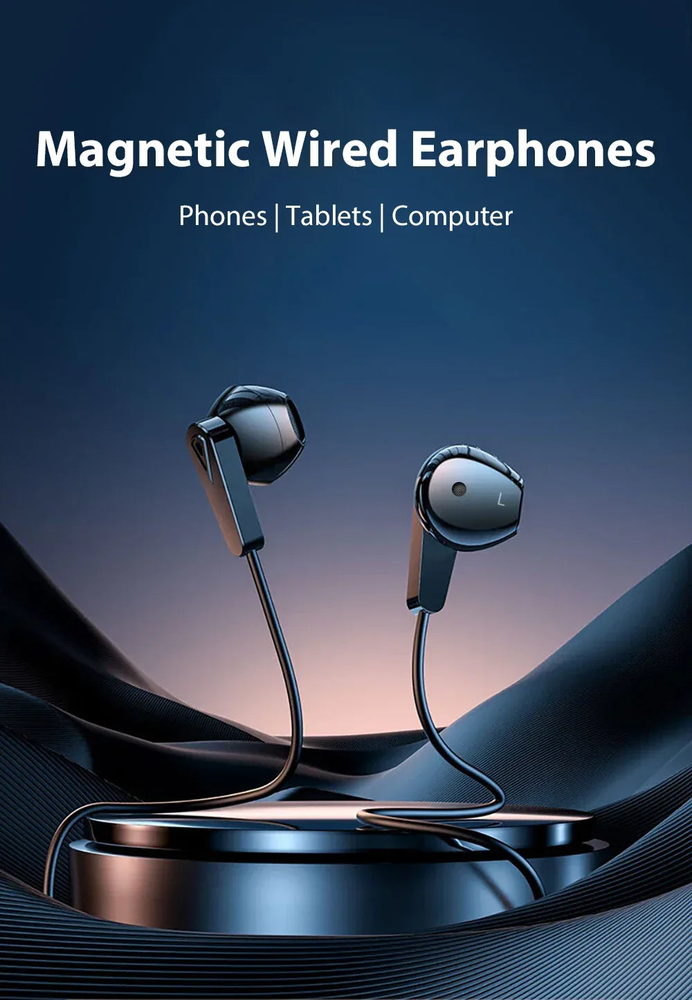 Wired USB-C Earbuds with Mic Noise Isolating HiFi Audio Tidesmit Tidesmit