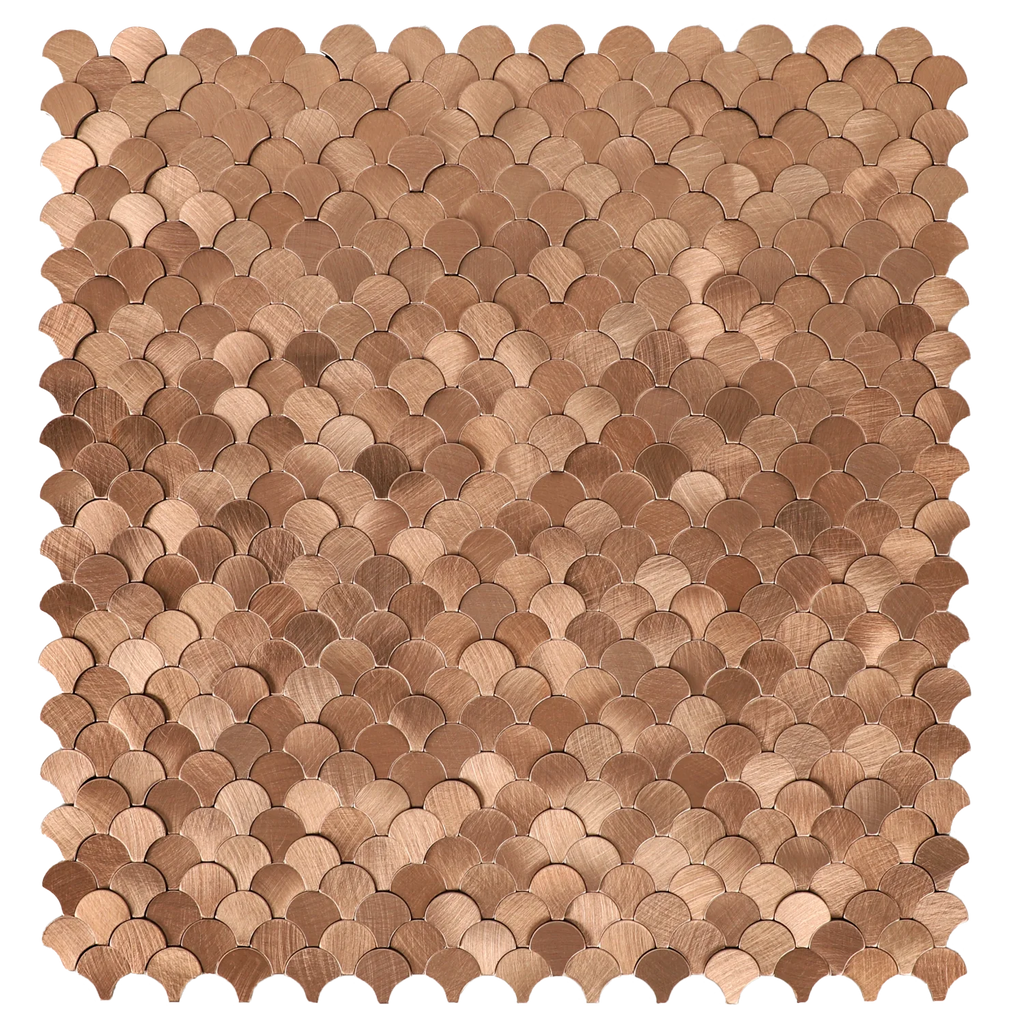 3D Fan-Shaped Peel and Stick Backsplash Self Adhesive Wall Tiles Kitchen Decor Stick on Tiles Backsplash