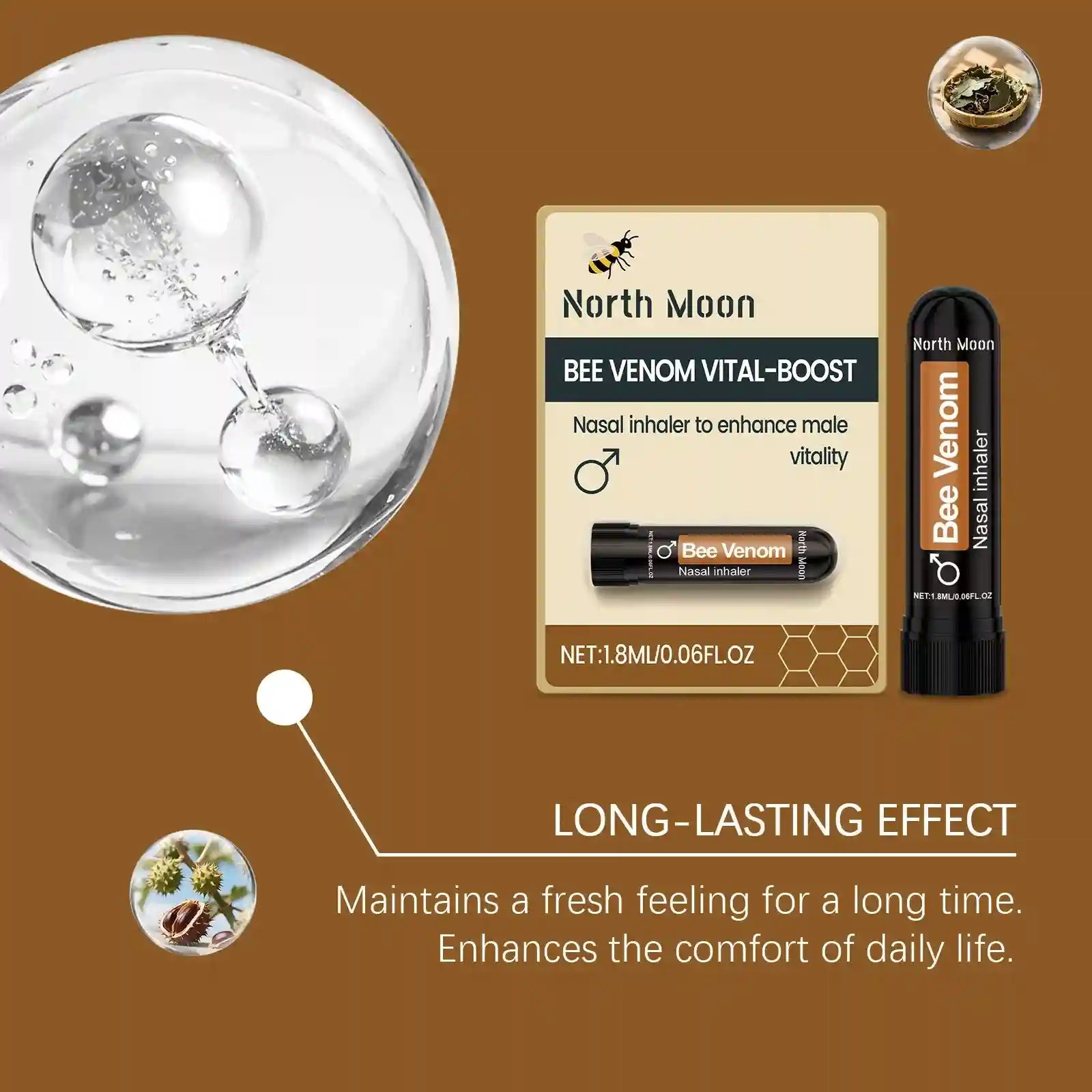 Nasal Inhaler Stick for Daily Body Refreshment by Tidesmit Lip Care Tidesmit