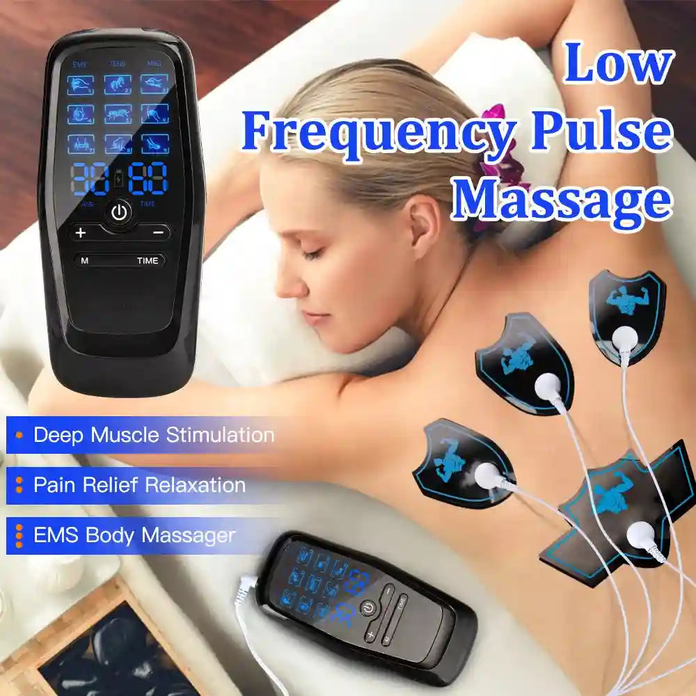 Electric Muscle Stimulator for Deep Tissue Recovery | Tidesmit Massage Roller Tidesmit
