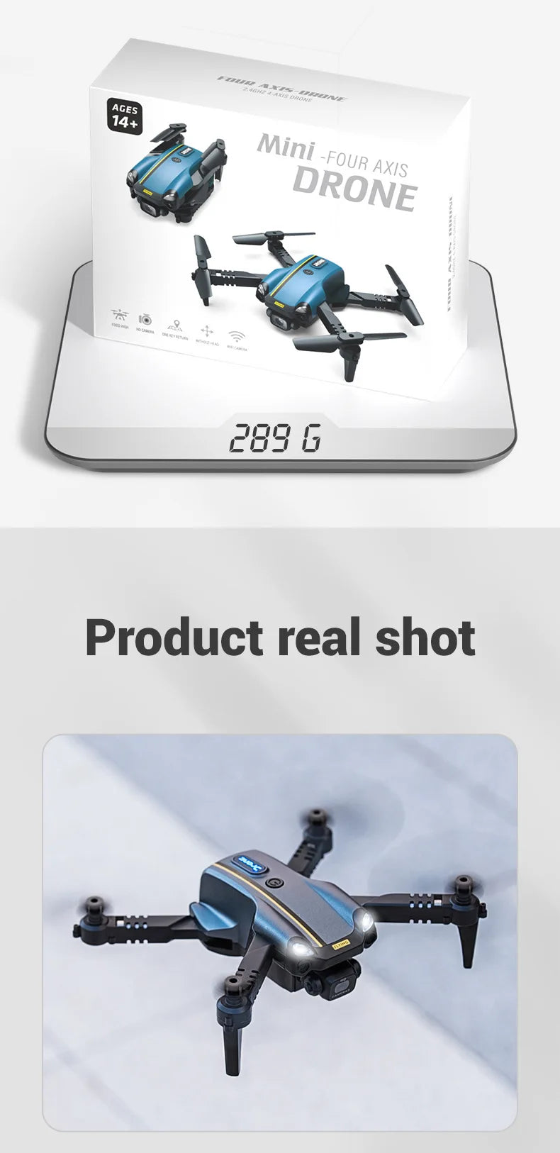 Foldable 8K Camera Drone with Obstacle Avoidance | Tidesmit Tidesmit