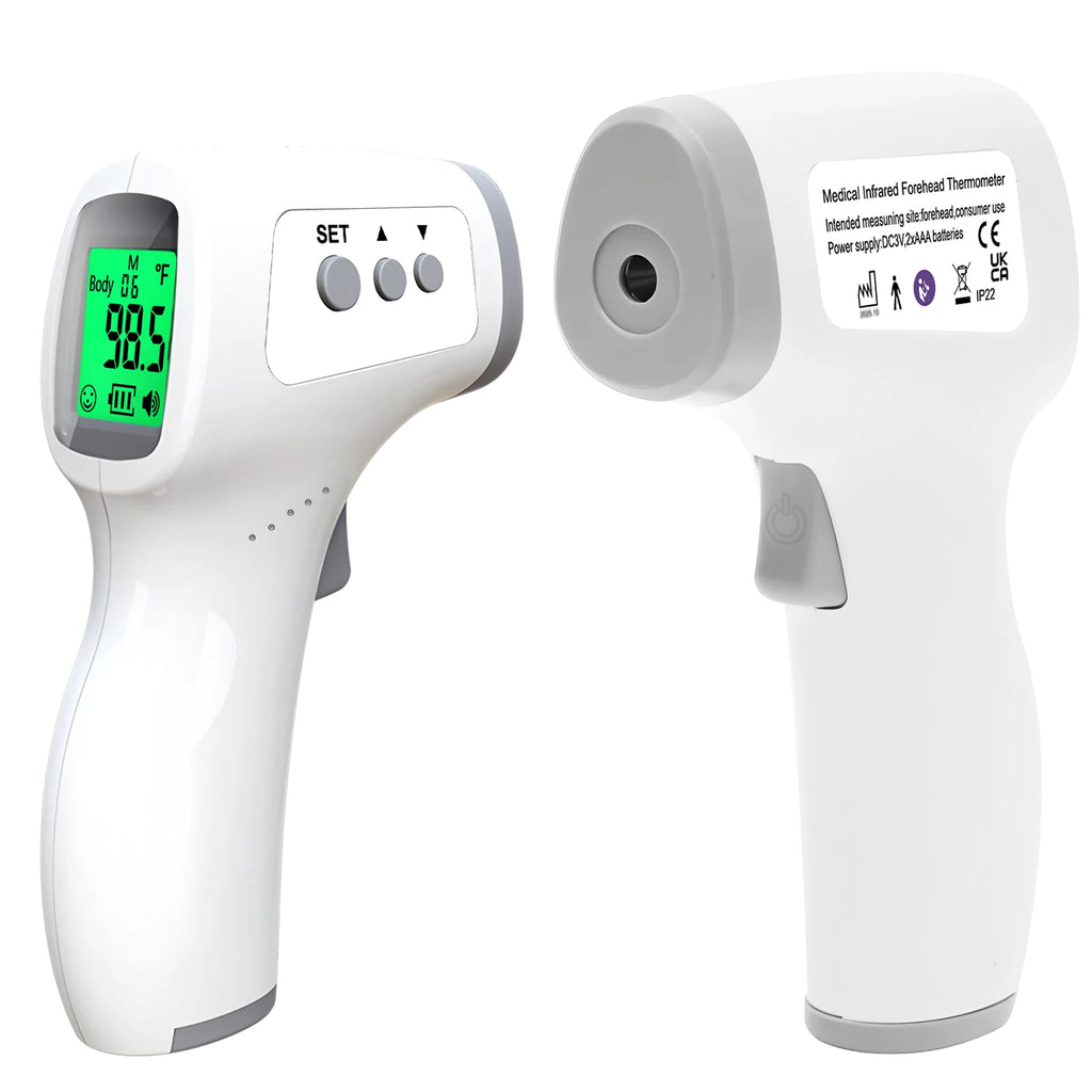 Medical Non Touch Infrared Thermometer Digital Forehead Fever Temperature Meter Home Use