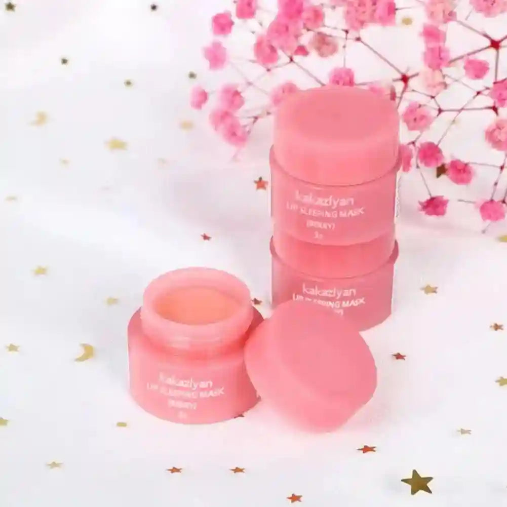 Strawberry Lip Balm Set: Hydrating Lip Treatment & Jelly Mask (2PCS) Lip Care Tidesmit