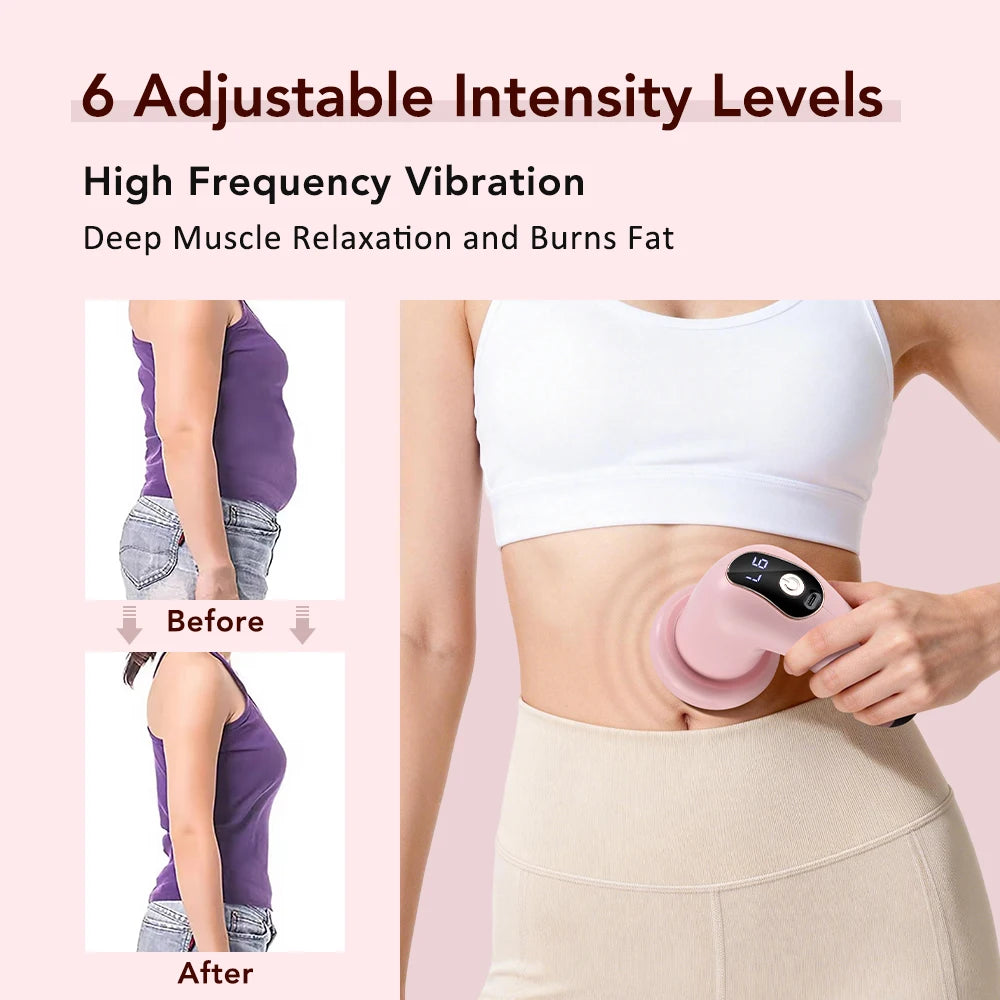 Fascia Gun 5-Head Percussive Therapy Device for Deep Tissue Recovery Fascia Gun Tidesmit