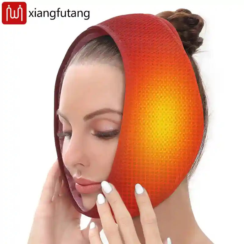 Electric Heating Jaw Pad for TMJ Pain Relief with 3-Gear Heat Timer Massage Cushion Tidesmit