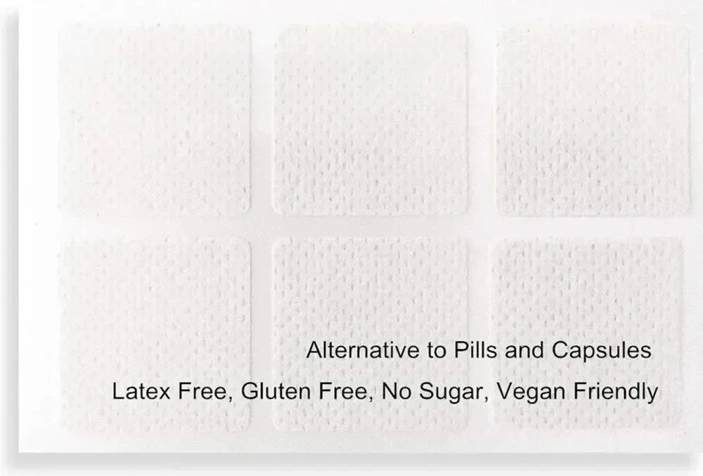 30 Patches Vitamin D3 + B12 Complex Transdermal Patches Natural Energy, Mood, Metabolism & Focus