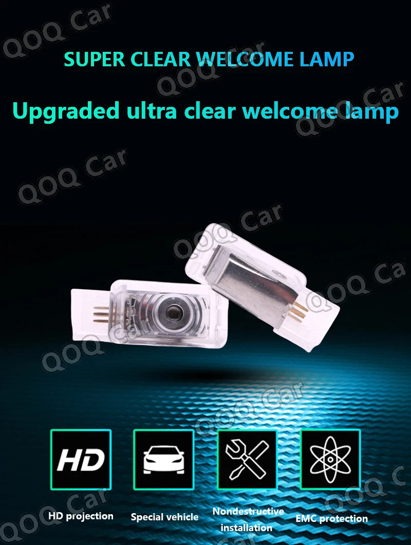 Chevrolet Traverse LED Welcome Puddle Lights - Door Projector Lamps Tidesmit