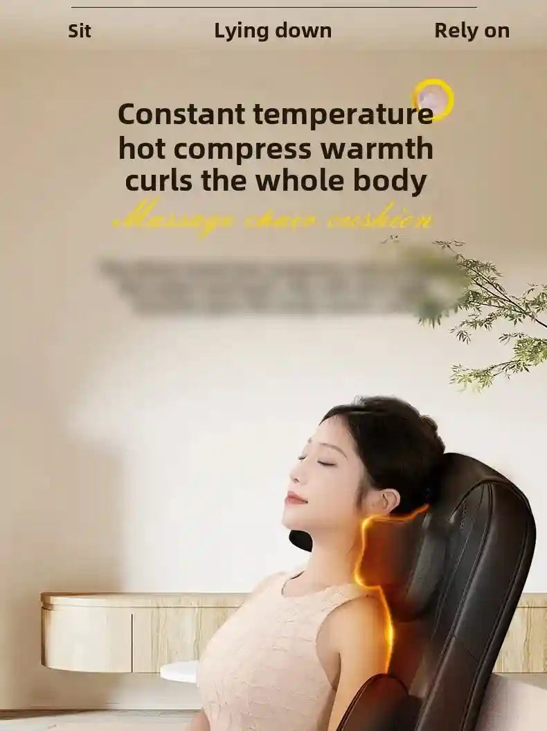 Massage Roller Seat Cushion for Deep Tissue Relief - Tidesmit EU Plug Massage Roller Tidesmit