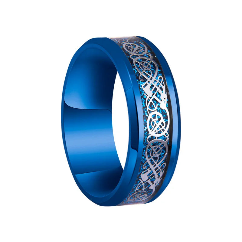 Smart Health Ring - 8mm Stainless Steel Biometric Fitness Tracker Tidesmit