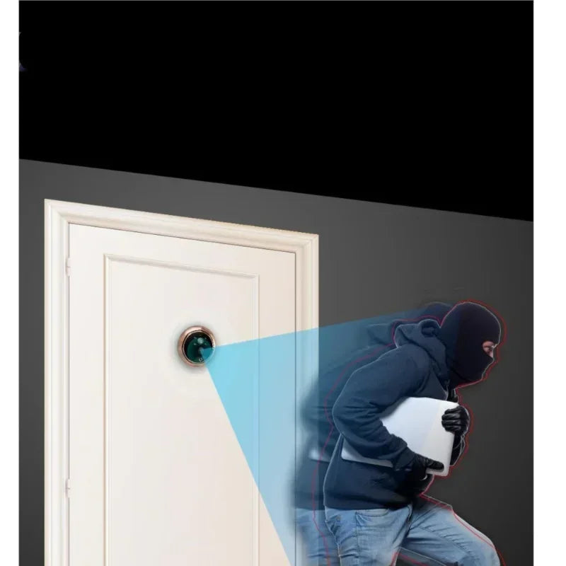 4.5 Inch Smart Digital Door Station Camera Infrared Night Vision Doorbell Door Eye Video Recording Peephole Viewer Doorbell
