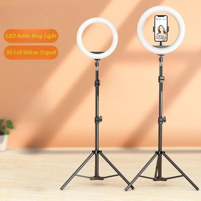LED Ring Light with Tripod Stand - Professional Content Creation Lighting Tidesmit