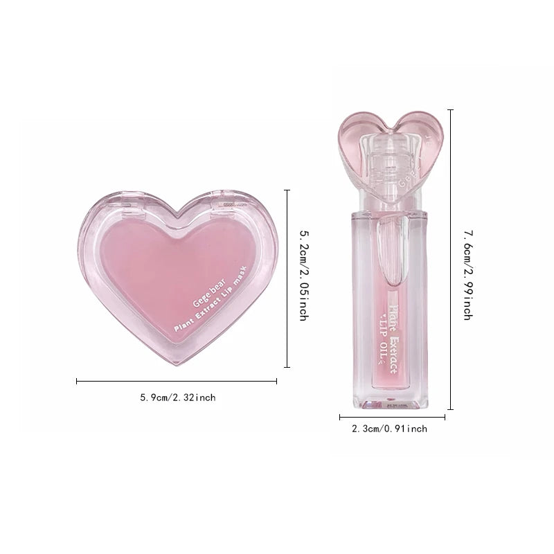Plant Extract Lip Balm Set - Moisturizing Lip Care Treatment (GX1226) Lip Care Tidesmit
