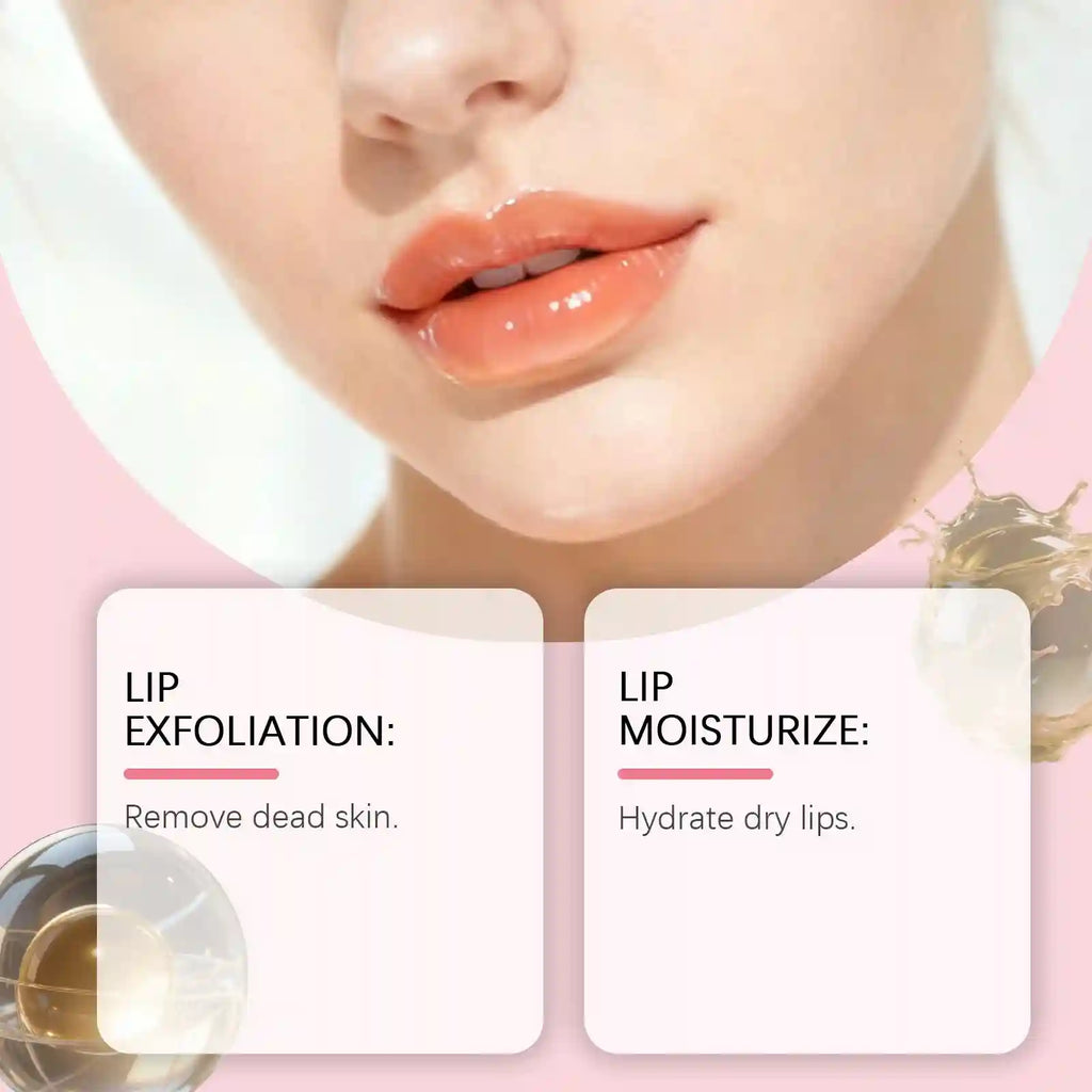 Strawberry Lip Scrub Exfoliating Balm | Moisturizing Lip Care 30g Lip Care Tidesmit