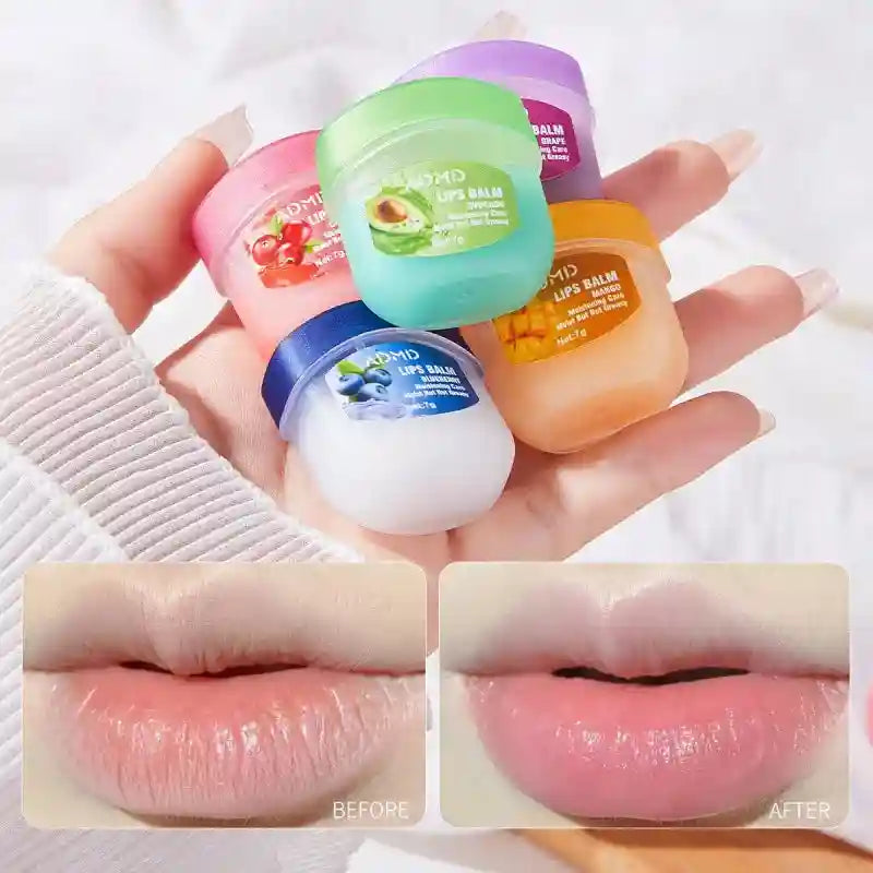 Fruit Lip Balm Set - 8pcs Moisturizing Lip Treatment for Dry Lips Lip Care Tidesmit