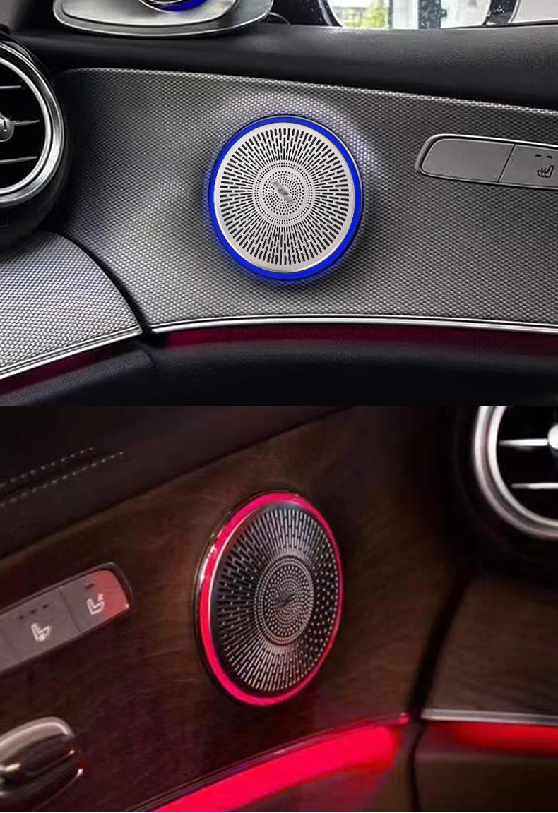 LED Ambient Speaker Covers for Mercedes Benz W205 W213 X253 Tidesmit