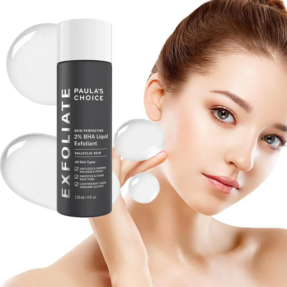 2% Salicylic Acid Exfoliant for Acne Treatment & Oil Control 118ml Scrubs Treatments Tidesmit