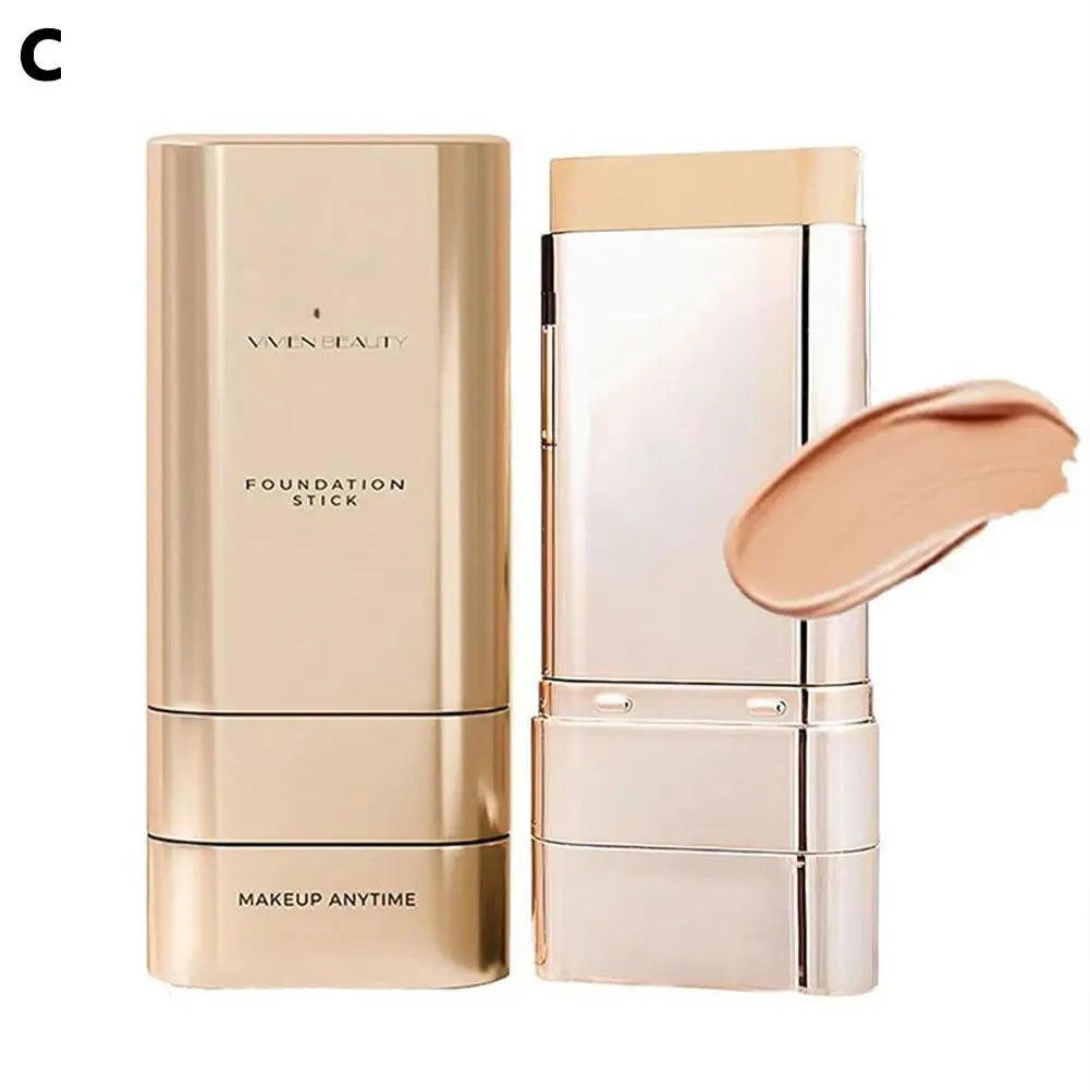 Tidesmit double headed foundation stick for full coverage concealing dark circles with oil control sunscreen finish