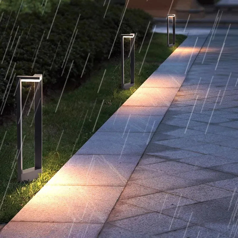 New LED Lawn Light Outdoor Waterproof IP65 110V 220V 230V Street Lamp For Garden Path Landscape Park Villa Courtyard Lighting