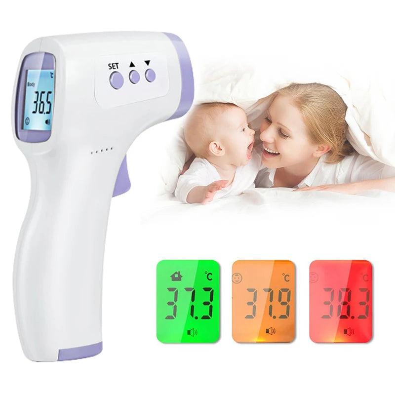Thermometer Digital Medical Body Thermometer Baby Adult Non-contact Infrared Temperature Tools Home Fever Forehead Thermometer